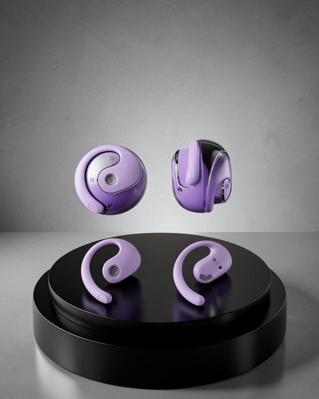S05 Bluetooth 5.3 Kulaklık IPX4 Su Geçirmez Hızlı Eşleşme Güçlü Stereo Ses