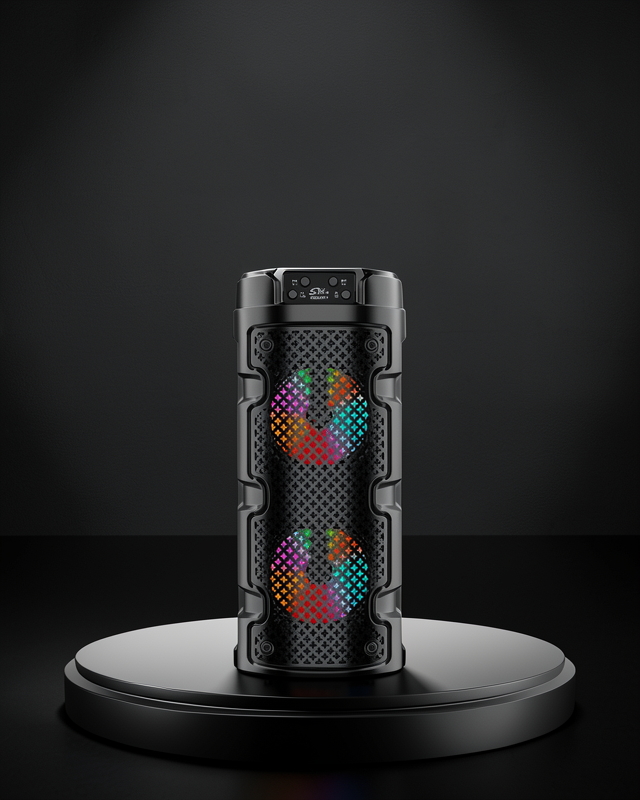 Kablosuz Stereo Hoparlör USB + SD Kart + AUX Destekli Bluetooth 5.0