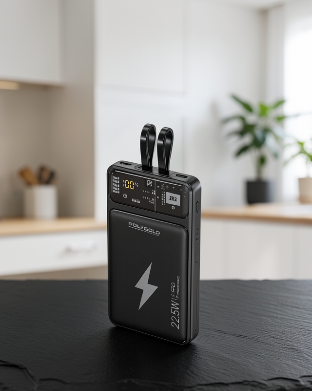 Taşınabilir Powerbank 22.5W Hızlı Şarj Destekli