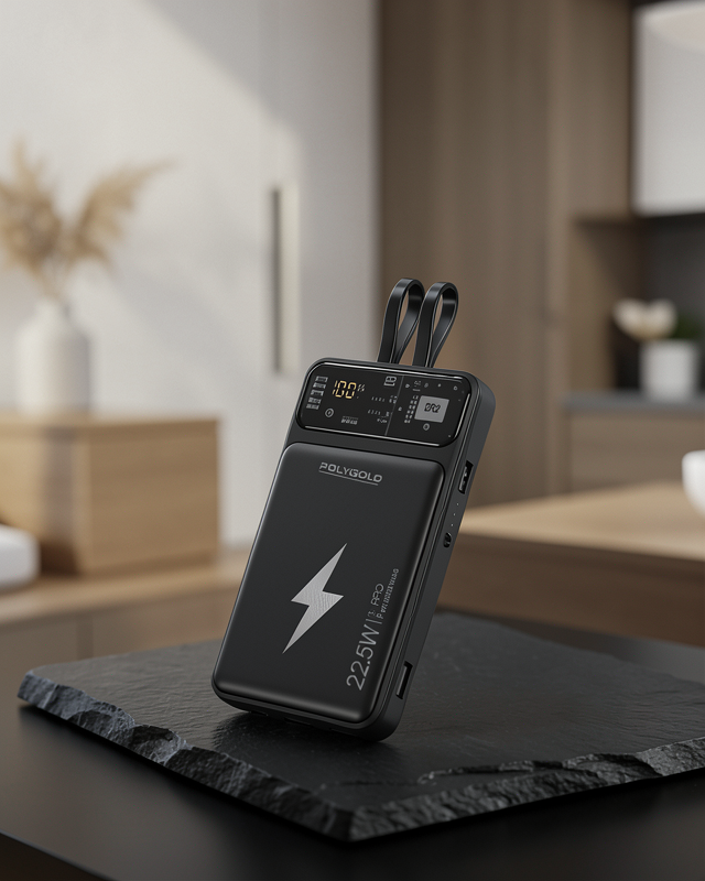Mobil Powerbank 22.5W PD Destekli Hızlı Şarj