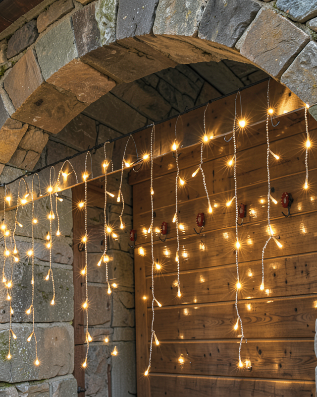 4 Metre Şelale Led Işık Perdesi Dekoratif