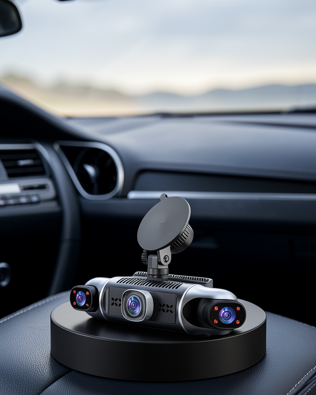 1080P 4 Kanallı Araç Kamerası GPS + WiFi + G Sensör Destekli