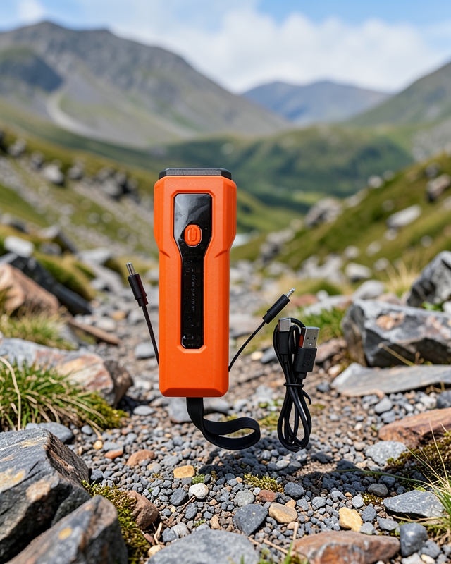 Su Geçirmez Bisiklet Işığı 5000 mAh Powerbankli Ön Far