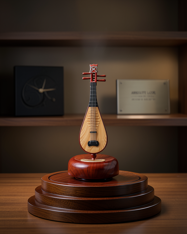 Figürlü Müzik Kutusu Zarif Melodili Dekoratif Model