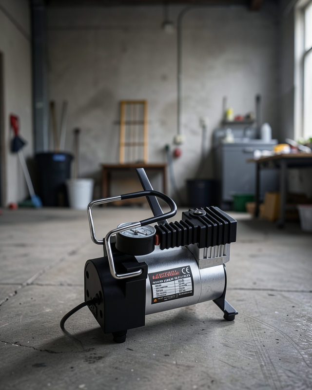 DC 12V Metal Hava Kompresörü Araç Lastik Şişirme 35L/Dk