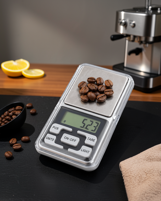 300 Gr Hassas Cep Terazisi Mavi Işıklı LCD Ekranlı