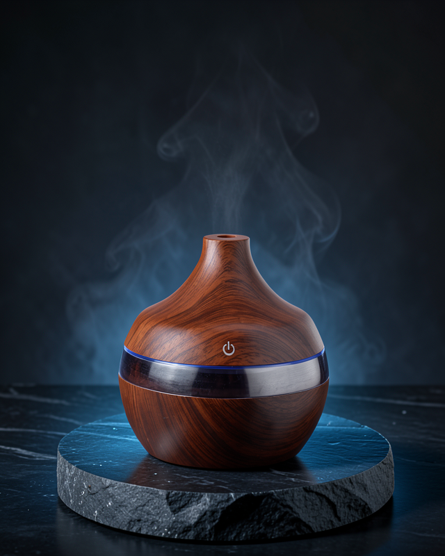7 Renk Dinlendirici LED Işıklı Aroma Buhar Makinesi