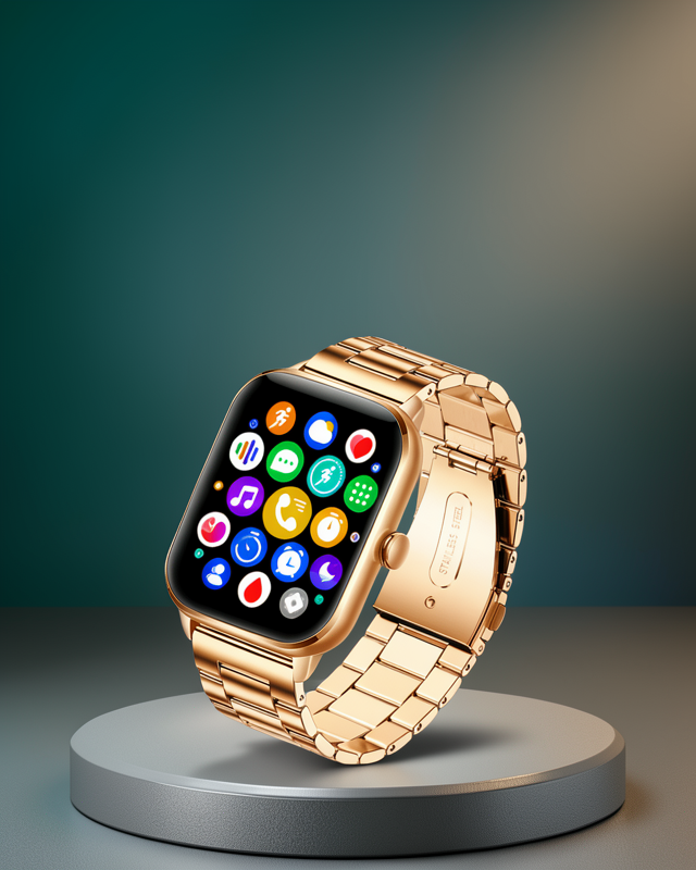41 mm Kavisli Kasa Akıllı Saat IOS ve Android Uyumlu