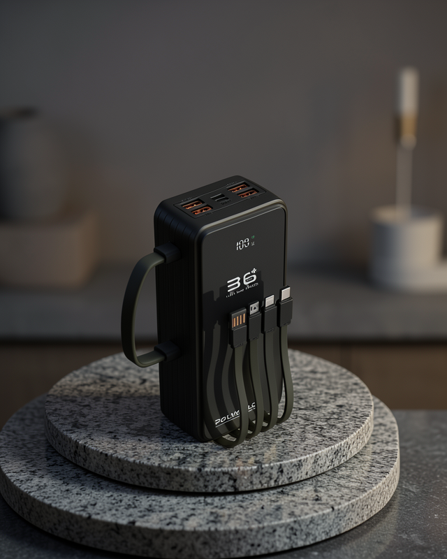 Hızlı Şarj Destekli Powerbank Tüm Cihazlarla Uyumlu