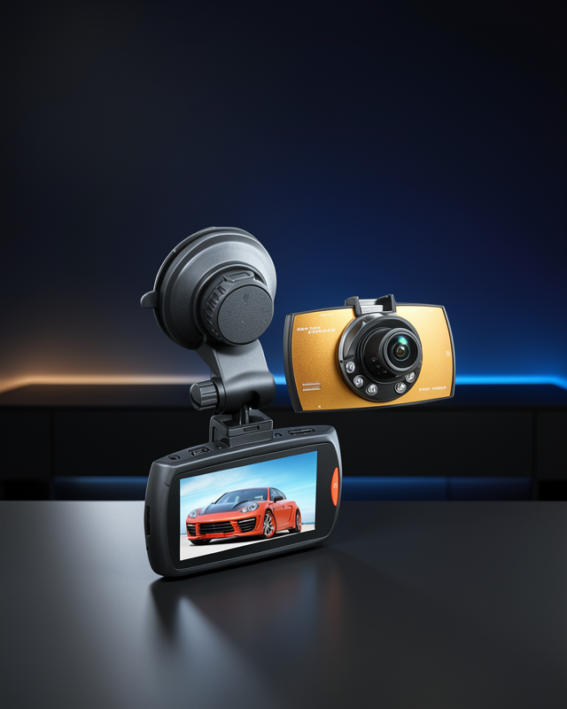 HD Araç Kamerası 2.7 İnç Ekran G Sensor Destekli