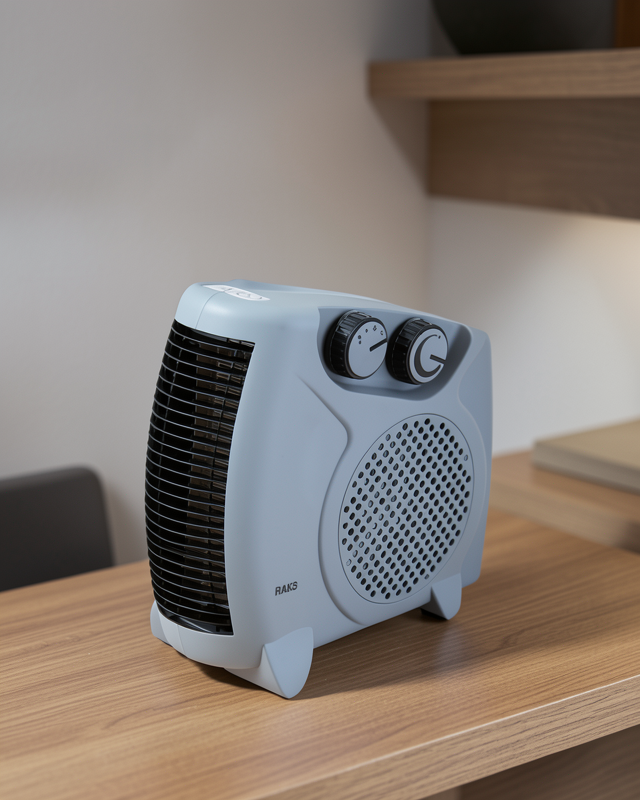 Güvenli Elektrikli Fanlı Isıtıcı Termostatlı Hızlı Isıtma