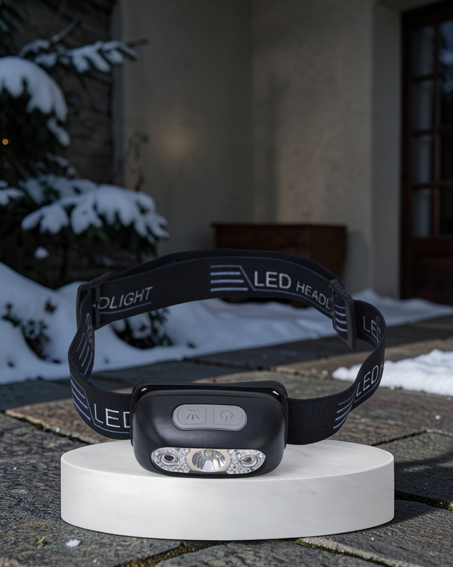 Gece Balıkçılığı İçin Ultra Parlak Şarjlı Kafa Lambası | 4 Işık Modu + USB Şarj