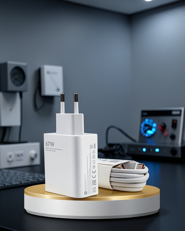 67 Watt Ultra Hızlı Şarj Adaptörü Xiaomi Redmi 9 10 12C Uyumlu