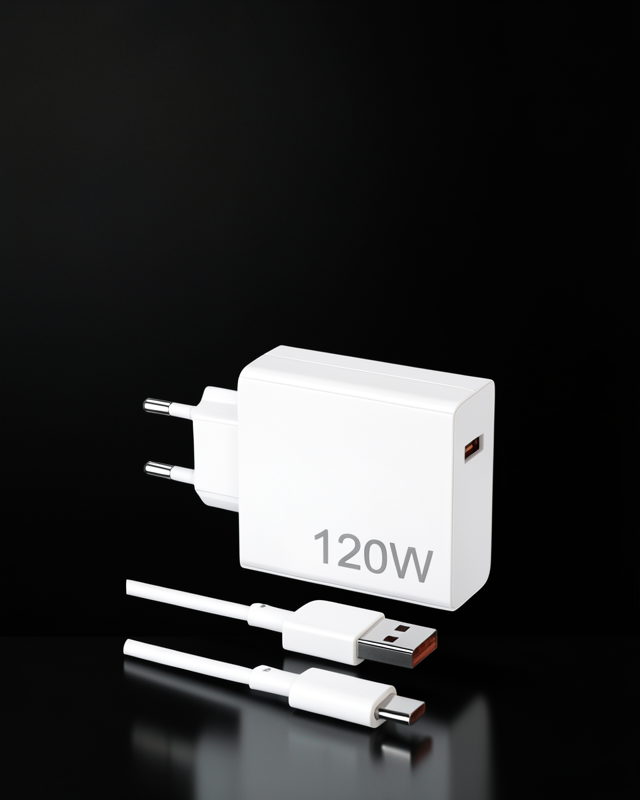120 Watt Güçlü Hızlı Şarj Adaptörü Huawei P30 P40 Mate 20 Pro Uyumlu