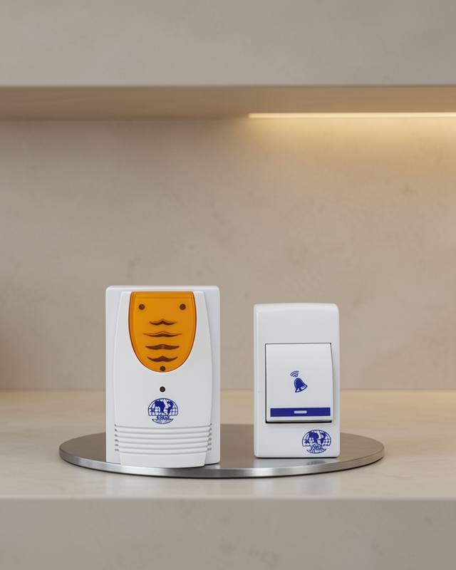Wireless Kapı Zili Pratik ve Zahmetsiz Günlük Kullanım