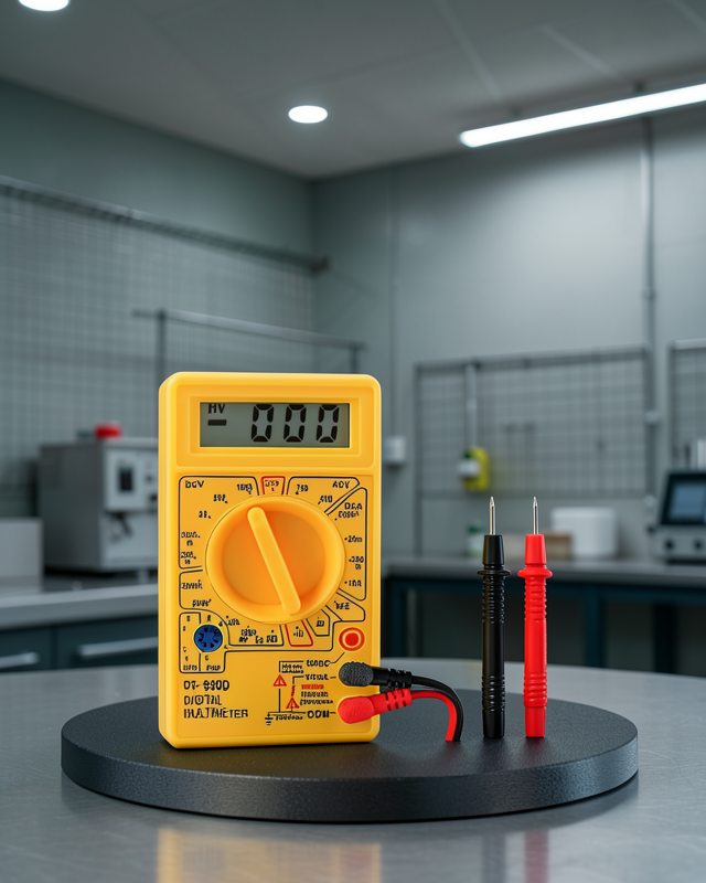 Elektrik Ölçüm Cihazı Dijital Multimetre 10 Amper Destekli