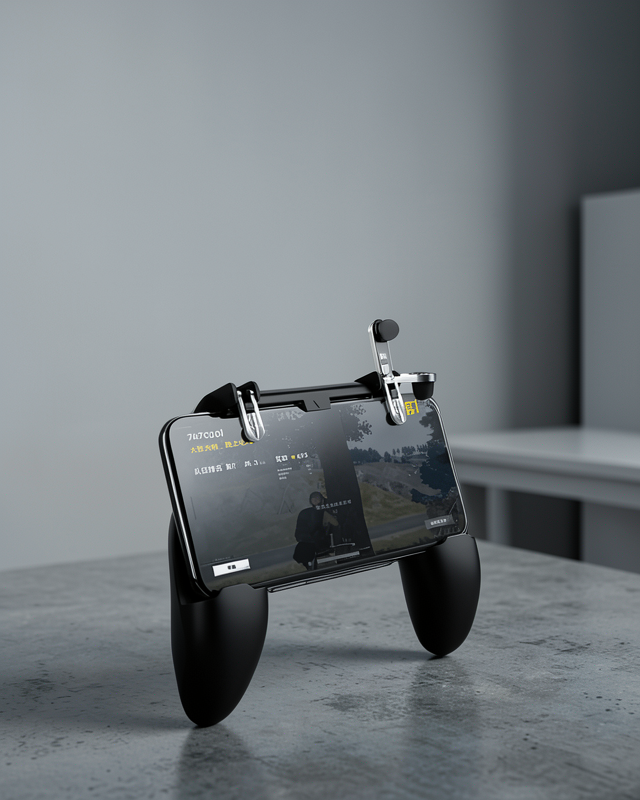 Mobil Oyunlar İçin Joystickli Ergonomik Gamepad Kontrol Cihazı