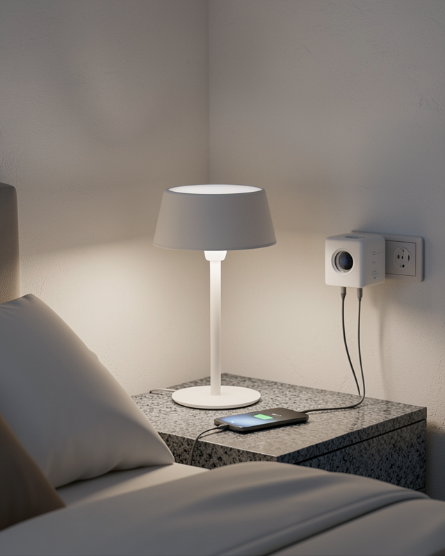 Akım Korumalı Priz Çoklu USB Girişli Güvenli Enerji Yönetimi