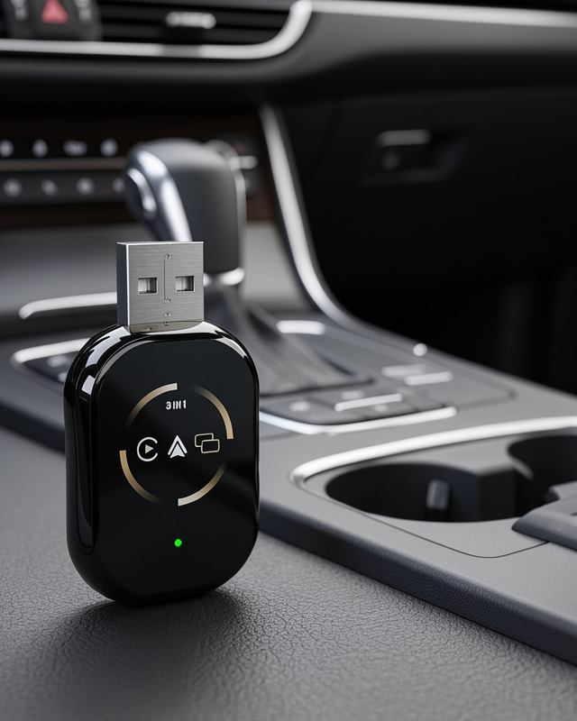 CarPlay Destekli Araçlar İçin Kablosuz Android Auto Dönüştürücü