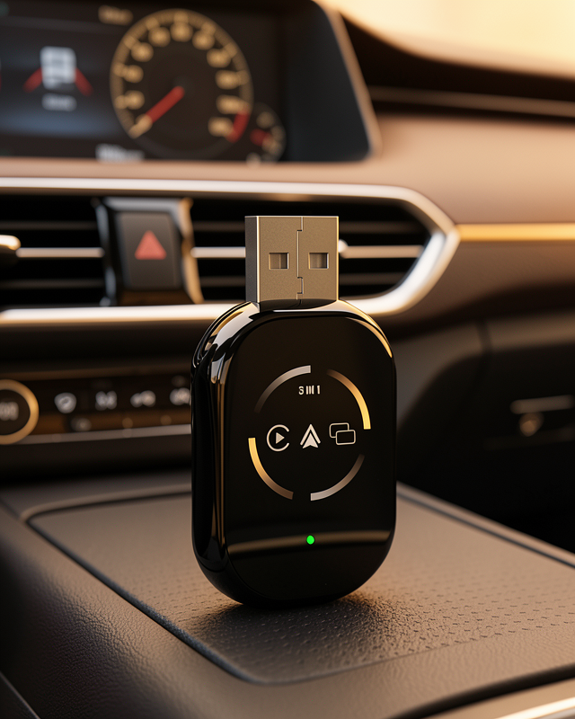 Kablosuz CarPlay Android Auto Adaptörü Otomatik Eşleşme