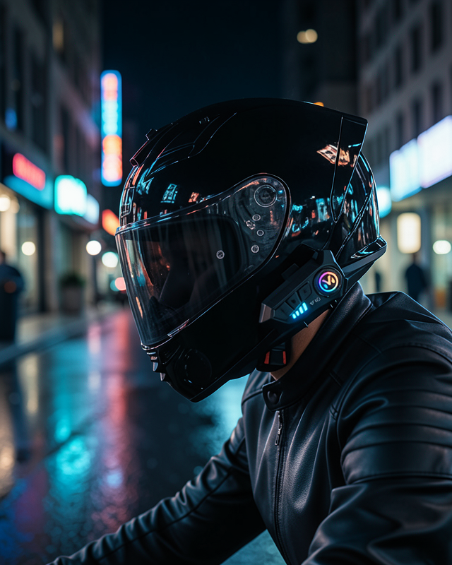 IPX6 Suya Dayanıklı Intercom Kulaklık Otomatik Çağrı Cevaplama
