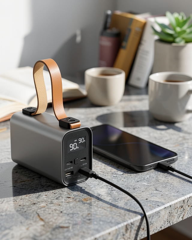 50000mAh Yüksek Kapasiteli Power Bank Çoklu Çıkışlı Fast Charge