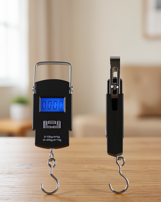 Ağırlık Ölçer 50 Kg El Terazisi El Kantarı Pilli Led Ekran