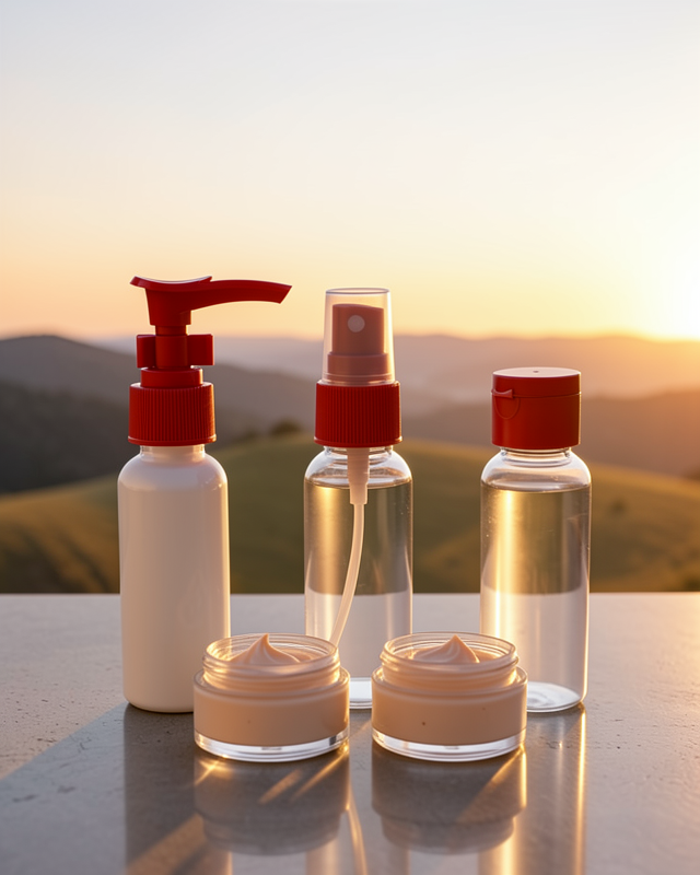 30 ml 5’li Seyahat Banyo Şişe Seti Sızdırmaz Tasarım
