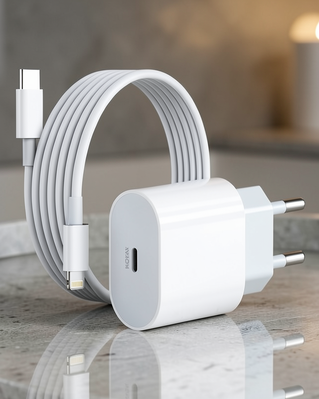 iPhone 12 11 XR XS X 8 Plus 7 20W PD Lightning Hızlı Şarj Adaptörü