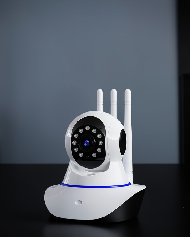 Ev Kamerası Wifi Kamerası Video Kayıt Çift Yönlü Hareket Sensörü Bebek