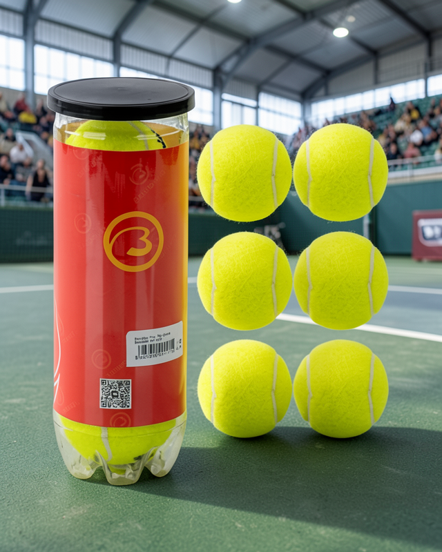 Tenis Topu 6’lı Set Antrenman ve Maç İçin Dayanıklı Toplar