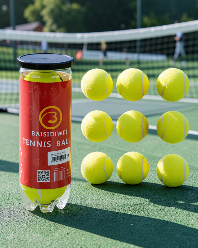 9’lu Tenis Topu Seti Profesyonel ve Amatör Kullanım İçin İdeal