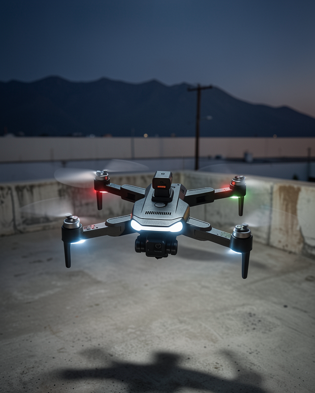 Uzaktan Kontrollü 4K Drone Akıllı Uçuş Modları ve Geniş Açılı Kamera Özellikli