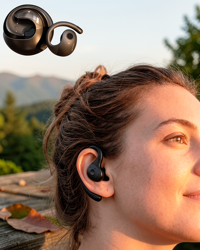 HiFi Ses Kablosuz Kulaklık Dokunmatik Kontrol Bluetooth Kulaklık