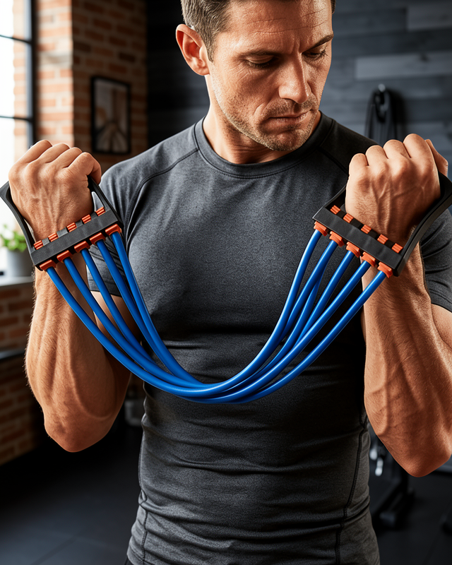 Fitness Direnç Lastiği Evde Spor İçin Çok Amaçlı Egzersiz Bandı