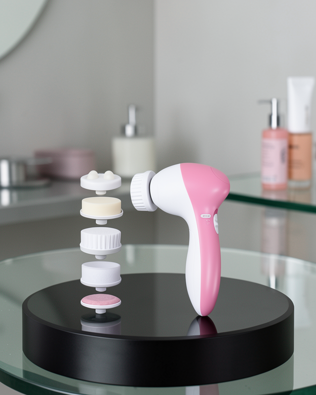 Fırçalı Yüz Temizleme ve Spa Masaj Cihazı