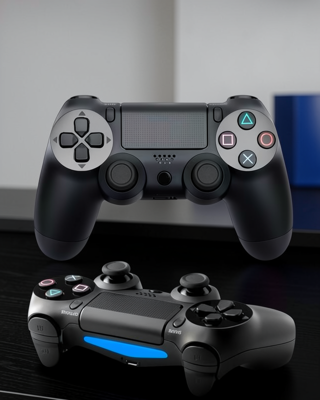 Kamuflaj Desenli Joystick PS4 Oyun Kolu