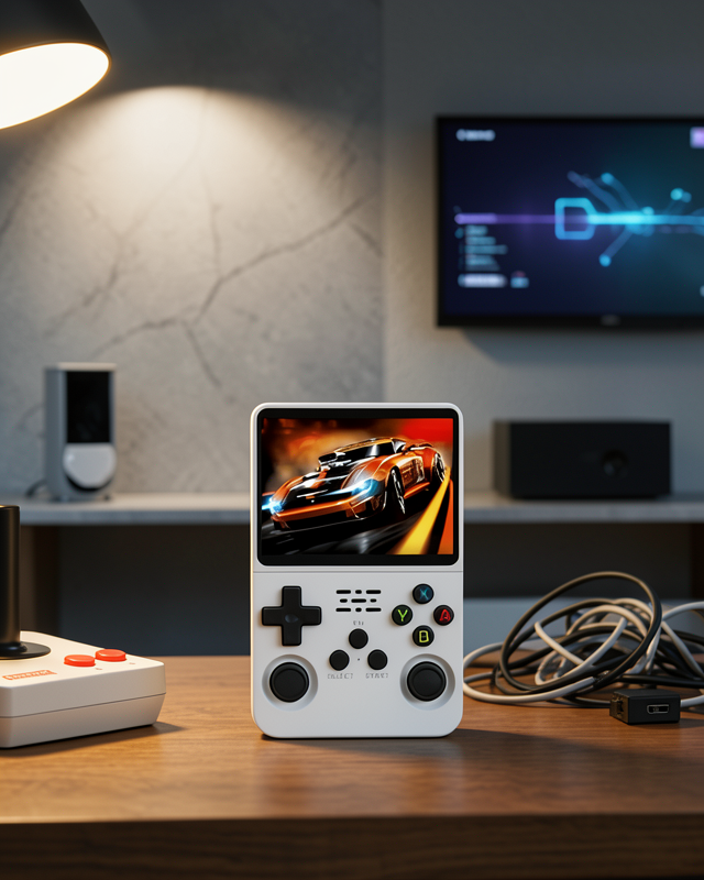Klasik Oyun Konsolu 64 Bit İşlemci ve Çift Kart Girişi Özellikli