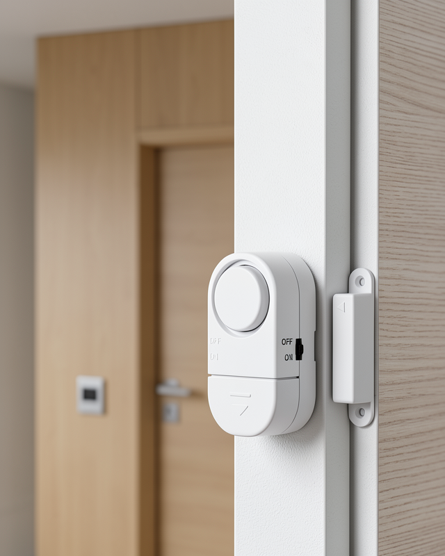Kapı Pencere Alarmı Manyetik Sensörlü 90 dB Güçlü Sesli Güvenlik Alarm Sistemi