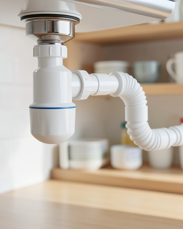 Lavabo Sifon Seti Esnek Borulu Koku Engelleyici Sızdırmaz ve Kolay Montajlı