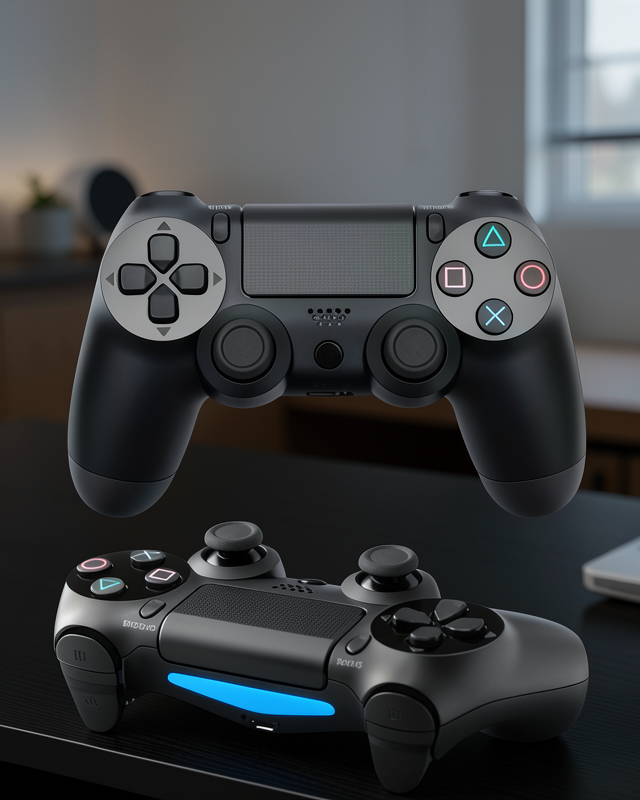Kamuflaj Desenli Joystick PS4 Oyun Kolu