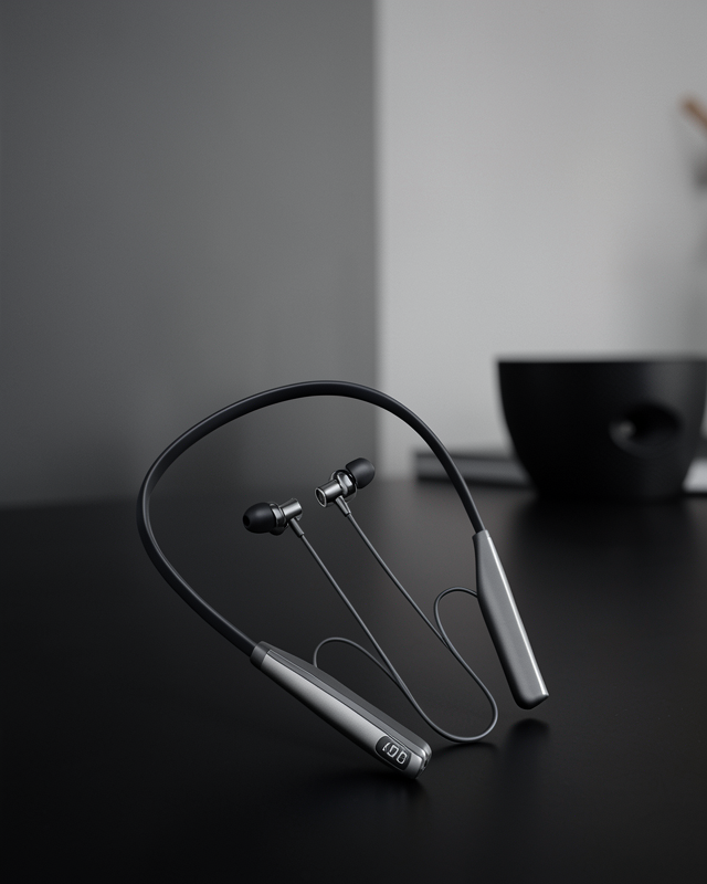 Bluetooth 5.3 Boyun Bantlı Kulaklık – Oyun ve Müzik Modu, SD Kart Desteği