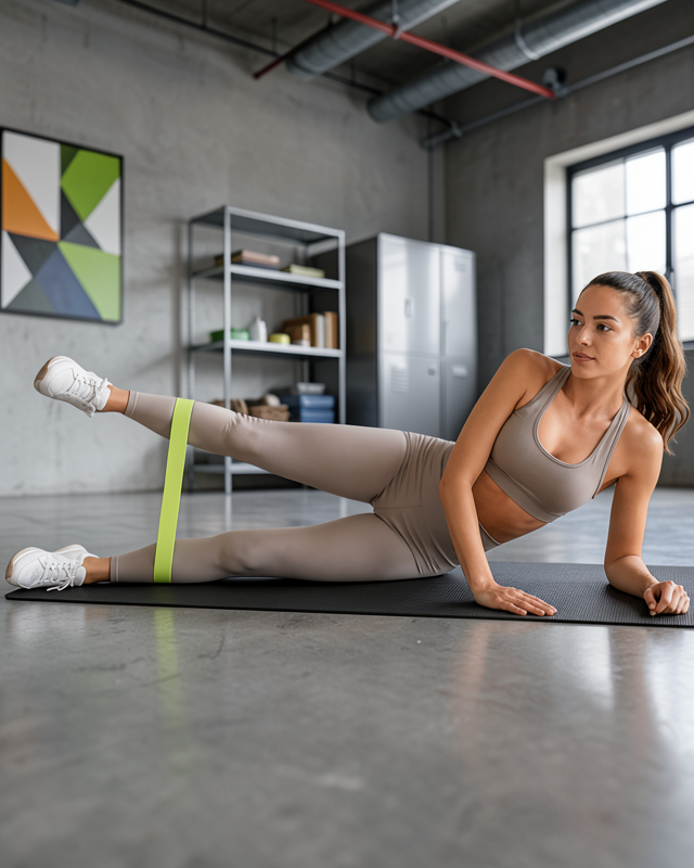 Spor Egzersiz Direnç Bandı Yoga Pilates ve Fitness Antrenman Lastiği