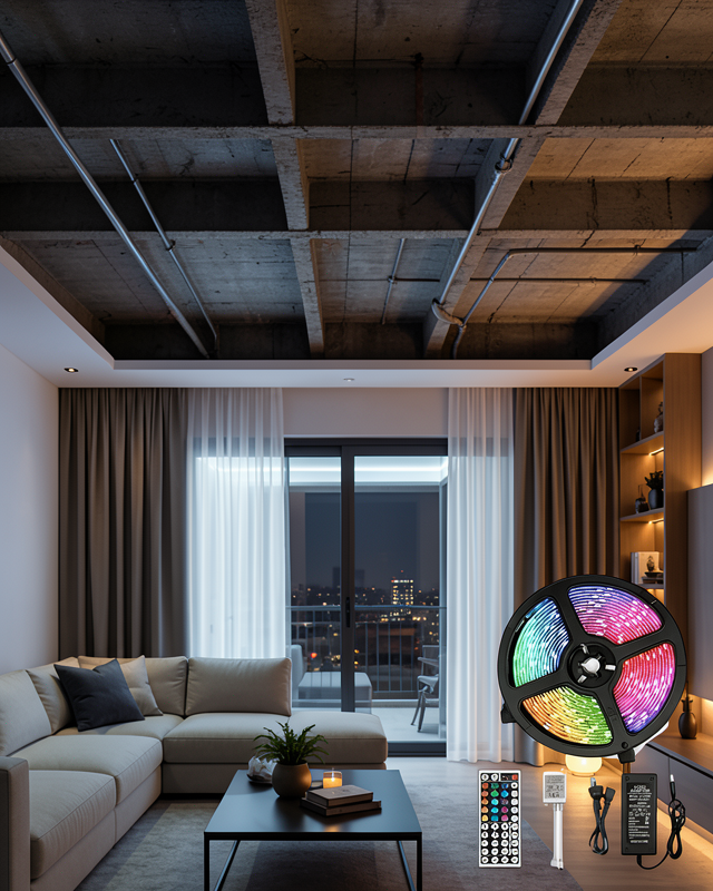 5 METRE 3 ŞERİTLİ LED