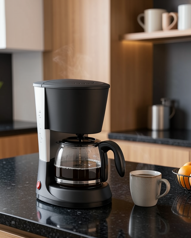 12 Fincan Filtre Kahve Makinesi 1.2 Litre Damlatmaz Sistem Kahve Makinesi