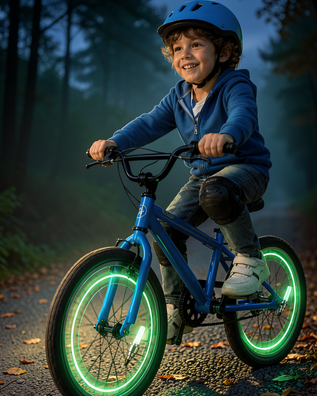 Araç Sibop LED Işığı 2li Set Bisiklet Motosiklet Jant Lambası