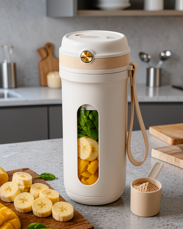 Günlük Kullanıma Uygun Şarjlı Mini Blender Buz Kırabilen Taşınabilir Mikser