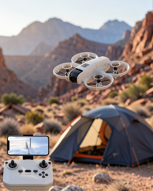 Kameralı Drone Headless Mod ve Engel Algılama Özellikli