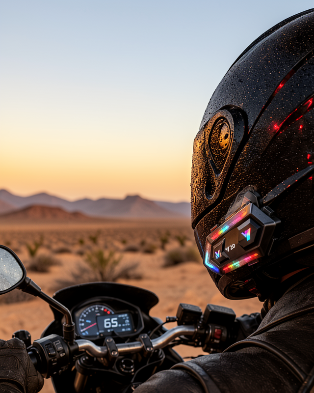 Gürültü Engelleyici Motosiklet Kask Intercom Uzun Pil Ömürlü Tasarım