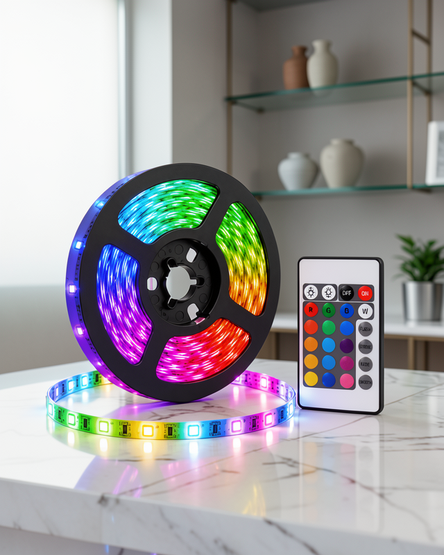 5M RGB Işıklı Her Ortama Uygun Led Işık